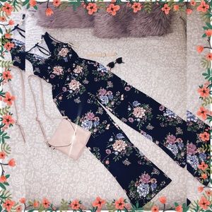 Floral Jumpsuit